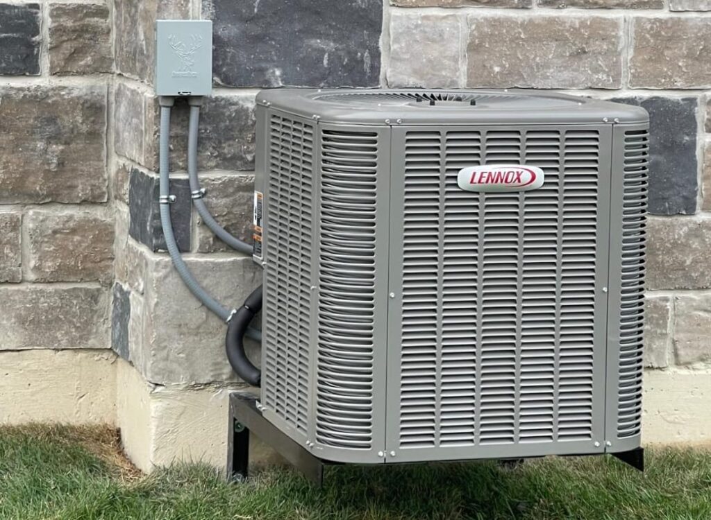 outdoor residential lennox AC unit