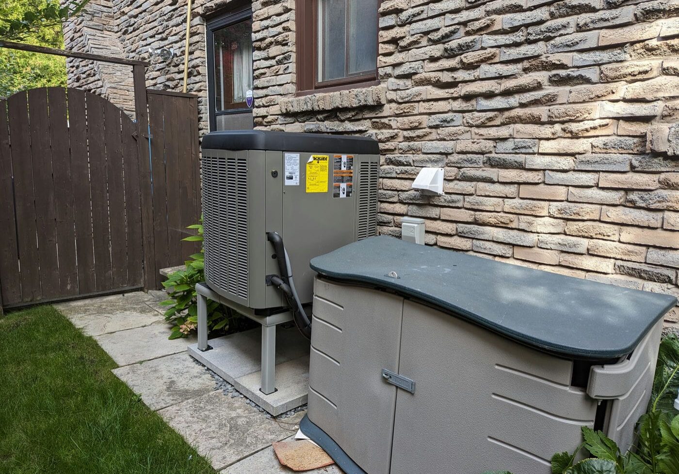 Lennox heat pump installation in Toronto